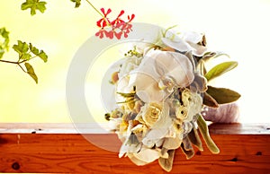 Wedding flowers bouquet