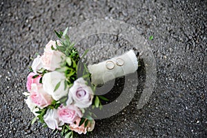 Wedding flowers decoration bride bouquet