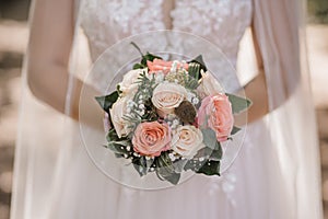 Wedding flowers decoration bride bouquet