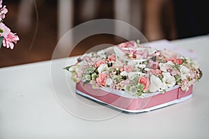 Wedding flowers dekor bride