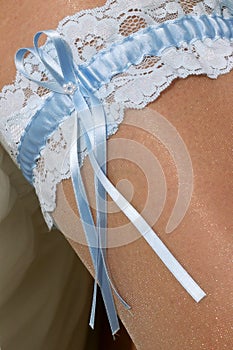 Wedding garter photo