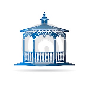 Wedding gazebo logo photo