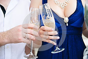 Wedding glasses