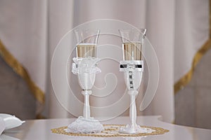 Wedding glasses