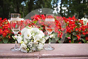 Wedding glasses