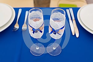 Wedding glasses