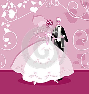 Wedding graphic wedding couple