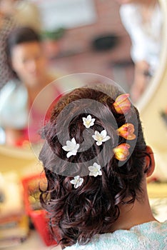 Wedding hairstyle