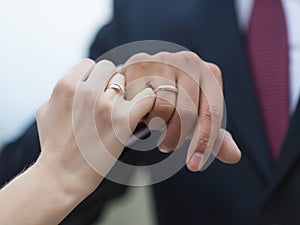 Wedding hands