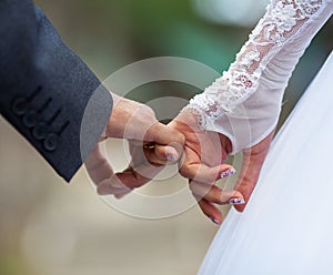 Wedding hands