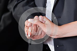 Wedding hands