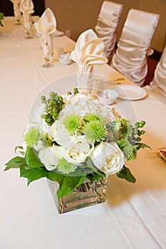 Wedding Head Table Centerpiece photo