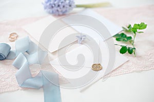 Wedding invitation card