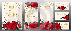 Wedding Invitation card templates .