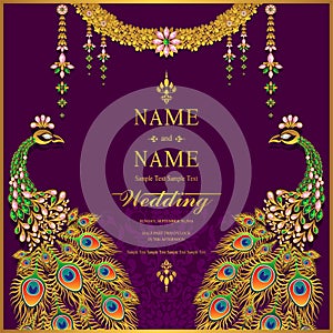 Wedding Invitation card templates .