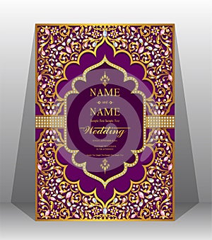 Wedding Invitation card templates .