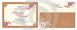 Wedding invitations card