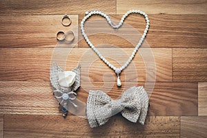 Wedding jewelery set