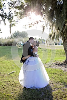 Wedding kiss