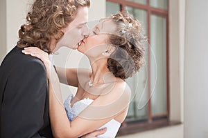 Wedding kiss