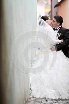 Wedding kiss