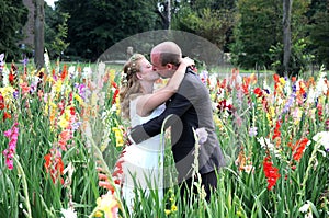 Wedding kiss