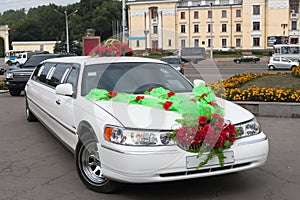 Wedding limousine