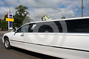 Wedding limousine