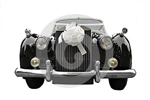 Wedding limousine, old car