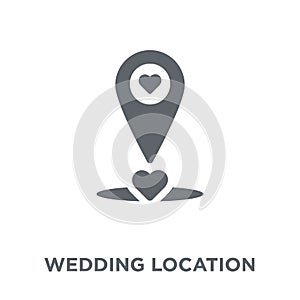 Wedding Location icon from Wedding and love collection.