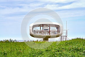 Wedding location with wedding chapel on the Baltic Sea beach in Binz. Registry office on the island of RÃÂ¼gen. photo