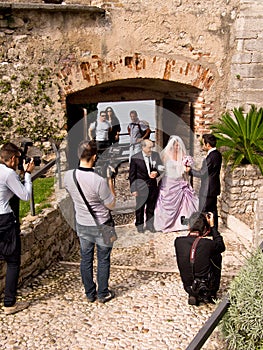 Wedding at Malcesine Castle, Lake Garda, Italy