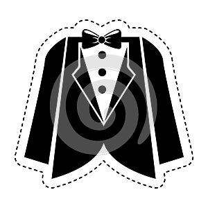 wedding male suit icon
