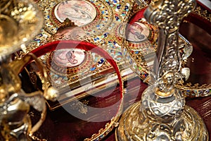 Wedding orthodox ceremony