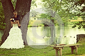 Boda sobre el 