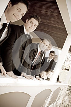 Wedding Party Groomsmen photo