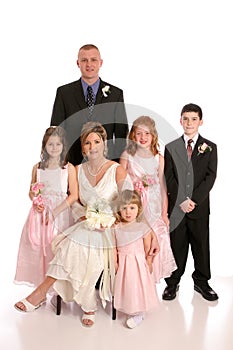 Wedding Party portrait photo