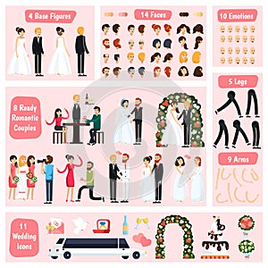 Wedding People Orthogonal Character Constructor