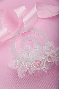 Wedding pink background