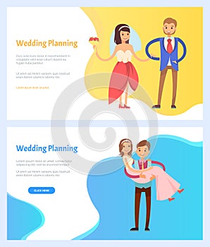 Wedding Planning Bride and Bridegroom Website