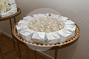 Wedding present with sweet nice design