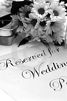 Wedding program