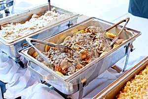 Wedding Reception Buffet Food