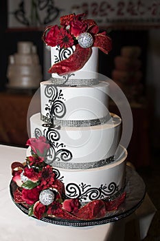 Wedding Reception Celebration Cake