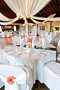 Wedding reception hall