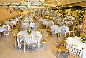 Wedding reception hall