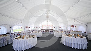 Hochzeit Rezeption saal tisch 