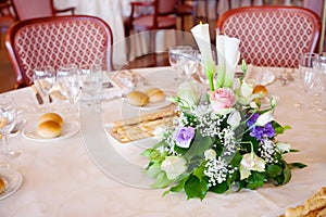 Wedding reception tables