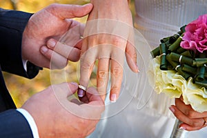 A wedding-ring