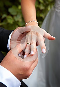 A wedding-ring